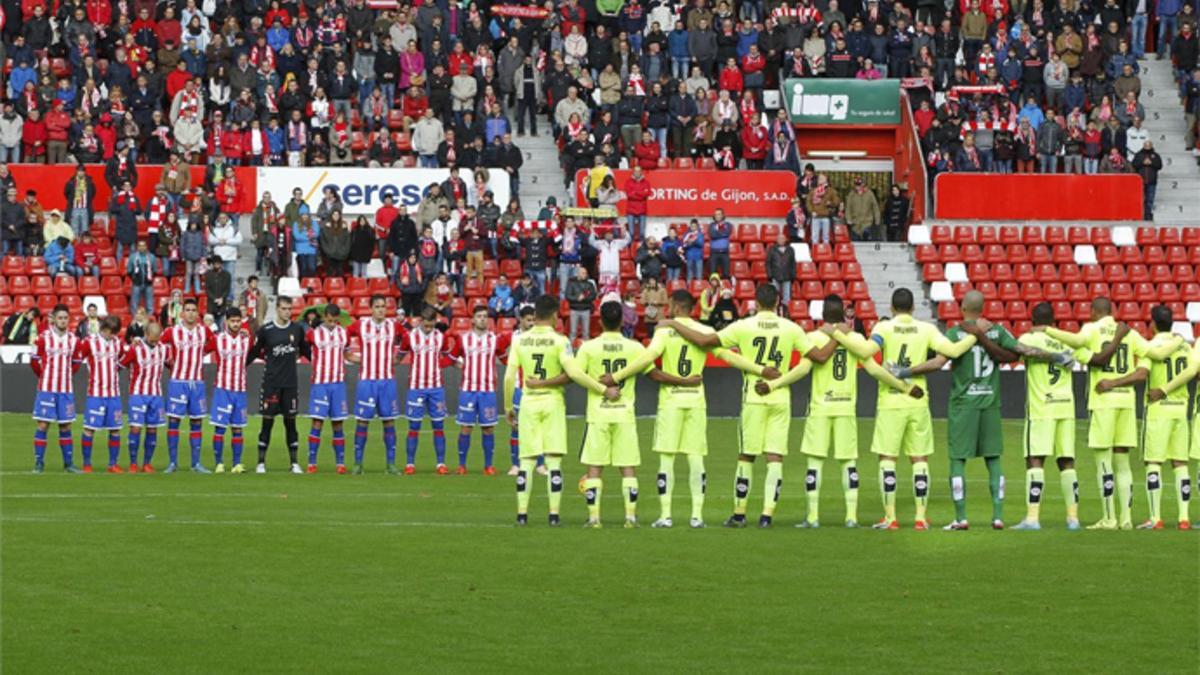 Los equipos guardarán un minuto de silencio