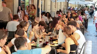 Lleno técnico en la hostelería alicantina por el puente de agosto