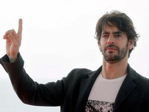 L’actor santanderí s’ha convertit en el protagonista del dia amb la presentació d’Agnosia