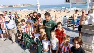 La segunda equipación del Sporting apuesta por el verde y homenajea al Muro de San Lorenzo: "La va a romper; será un éxito"