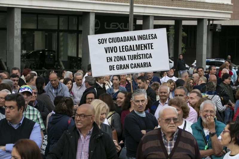 29.03.19. Las Palmas de Gran Canaria. Concentración ciudadana   | 29/03/2019 | Fotógrafo: Quique Curbelo