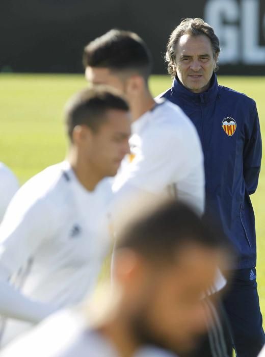 Las mejores imágenes del entrenamiento del Valencia CF