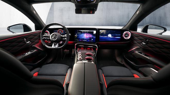 Así luce el espectacular interior del Mercedes-AMG GT 4 Puertas Coupé