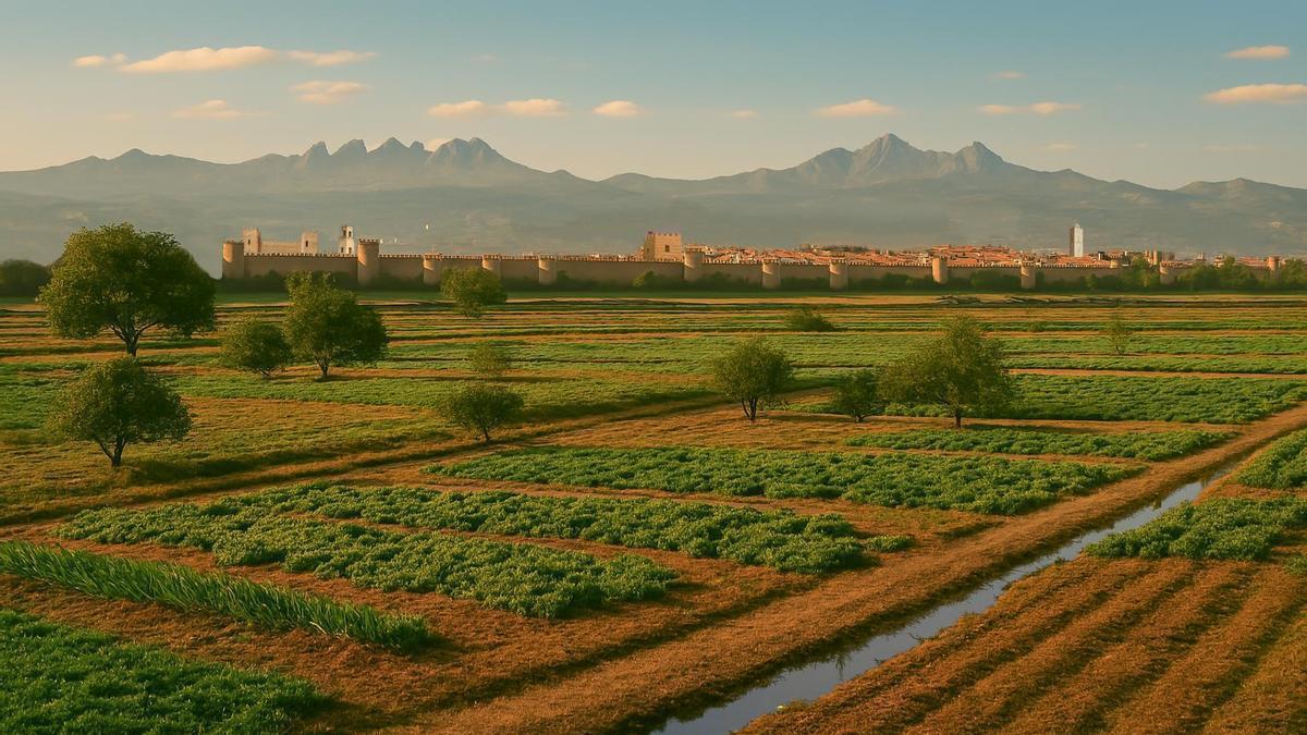 Así era Alzira en la época medieval