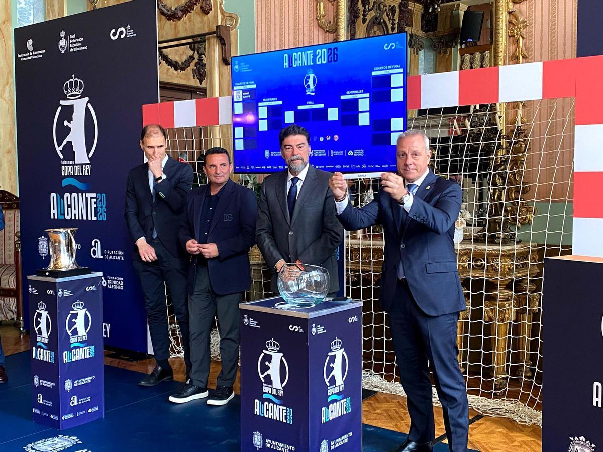 Instituciones y organizadores asistieron al sorteo de emparejamientos