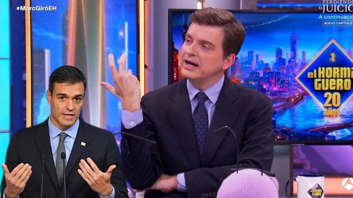 Marc Giró, sobre Pedro Sánchez en 'El Hormiguero'
