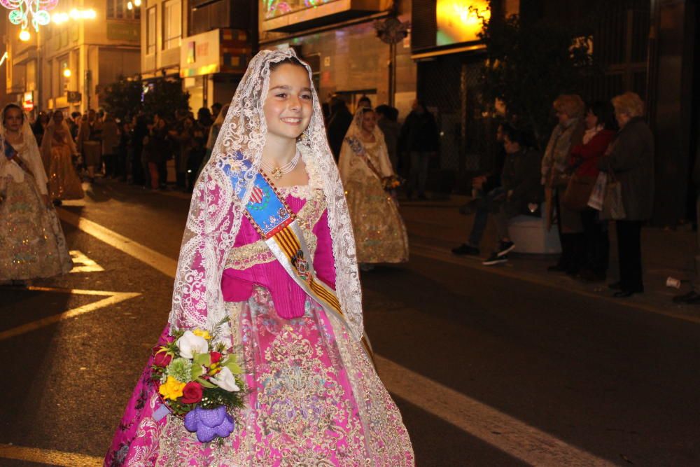 Así desfiló Clara María Parejo en la Ofrenda