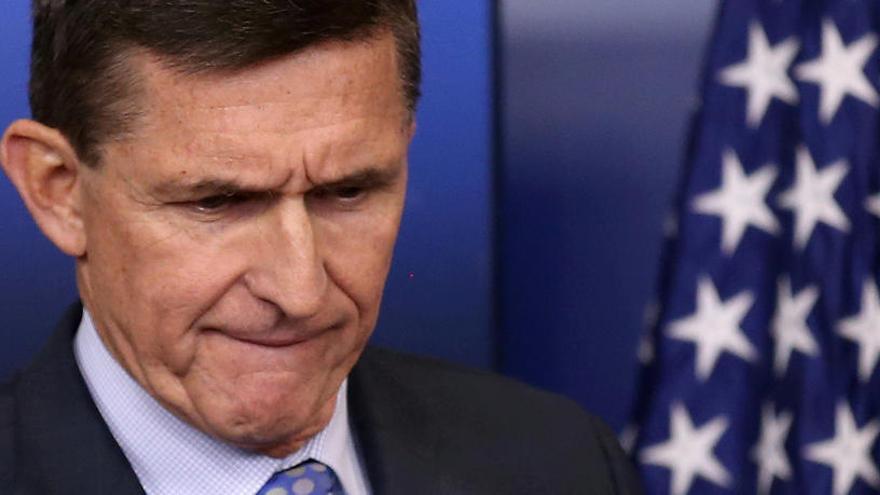 Michael Flynn, exasesor de Seguridad Nacional.