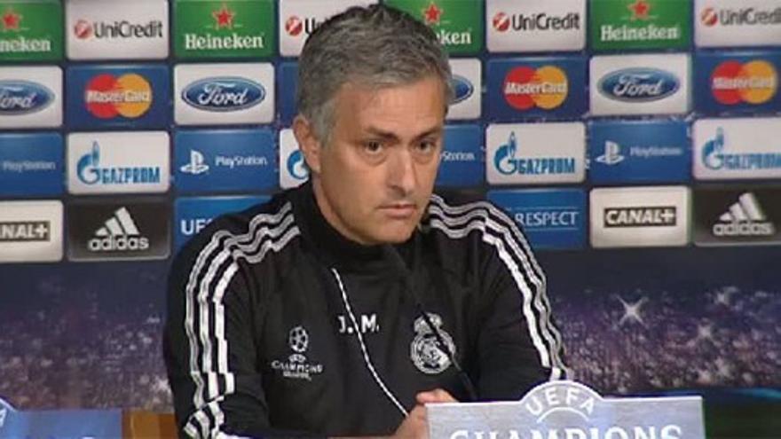 Mourinho, a un periodista: &quot;Usted no es imparcial&quot;