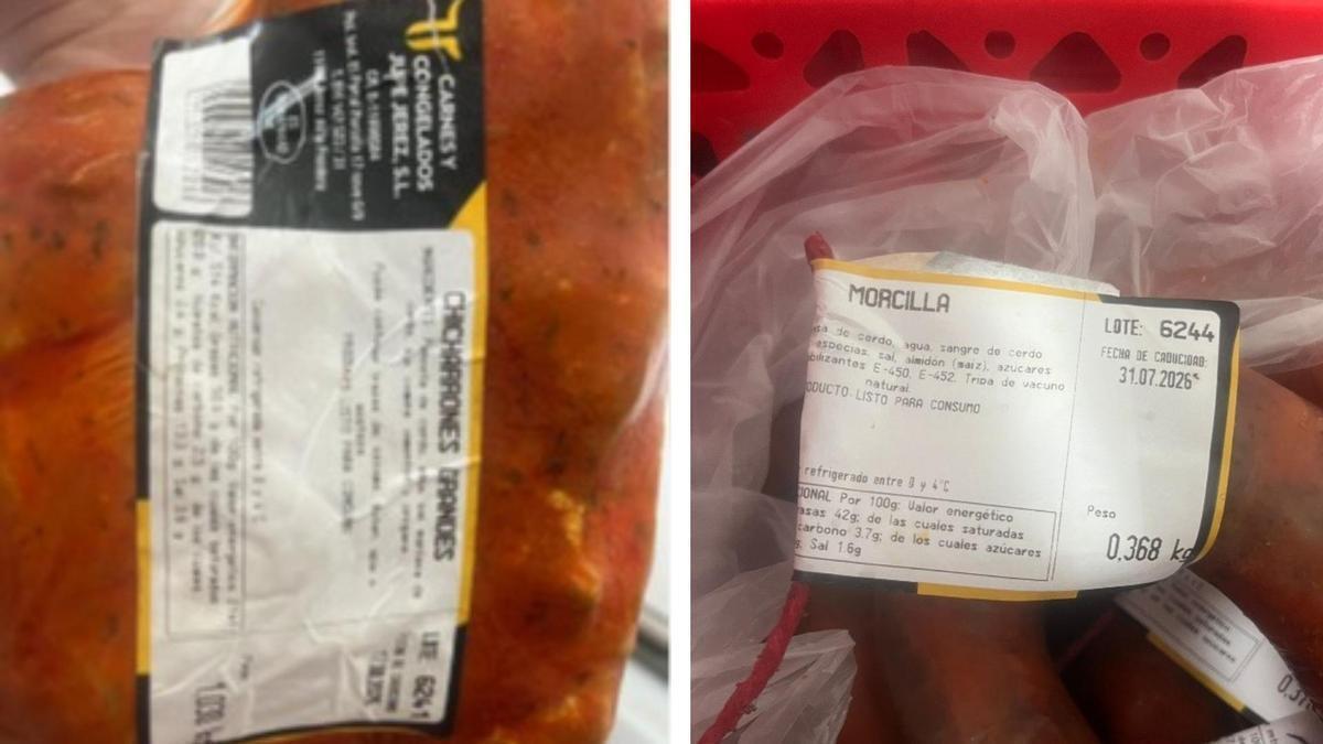 Sanidad decreta una alerta alimentaria por listeria en chicharrón y morcilla de la marca Jupe Jerez