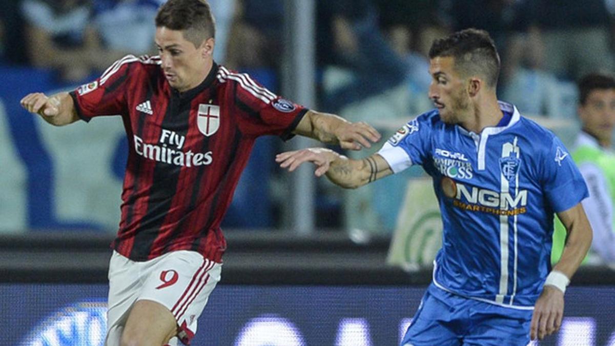 Fernando Torres ya marca con el Milan