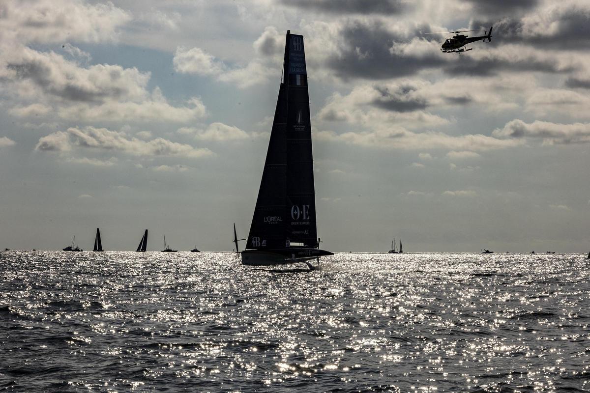 La Copa América de vela iza las velas en Vilanova i la Geltrú