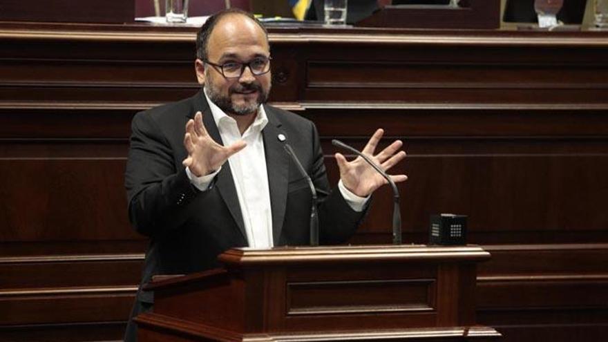 El consejero de Transición Ecológica, Lucha contra el Cambio Climático y Planificación Territorial del Gobierno de Canarias, José Antonio Valbuena.