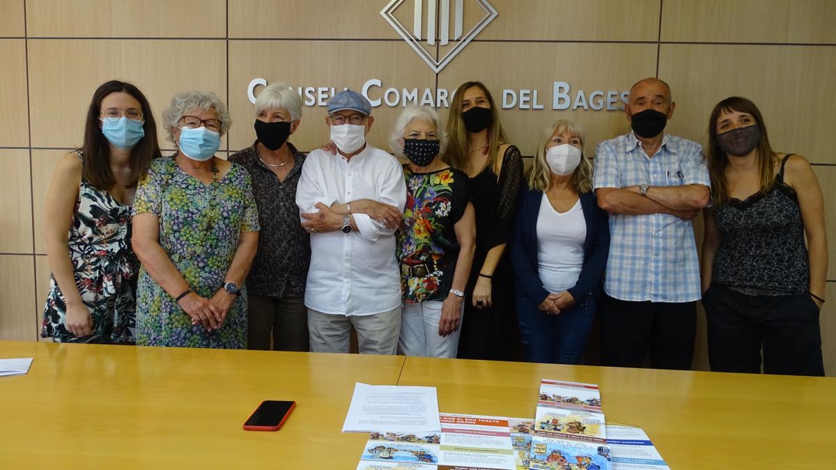 Presentació del vídeo al Consell Comarcal del Bages