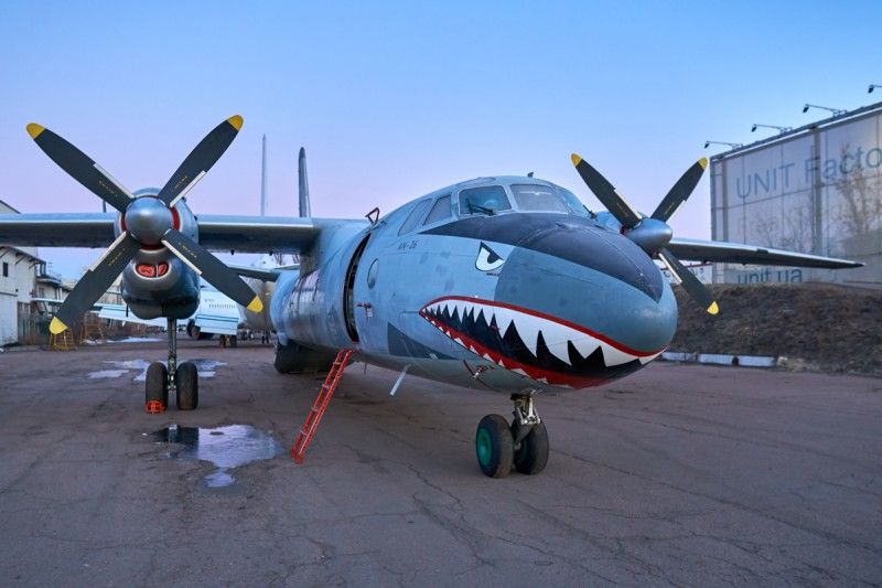 El avión de "Los Mercenarios 3". // Yaroslav Petrukhno.jpg