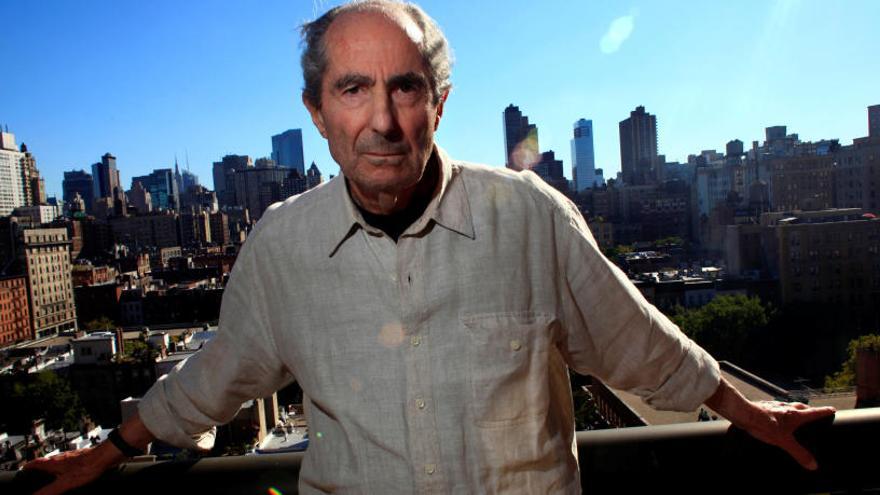 L&#039;escriptor Philip Roth a Nova York.