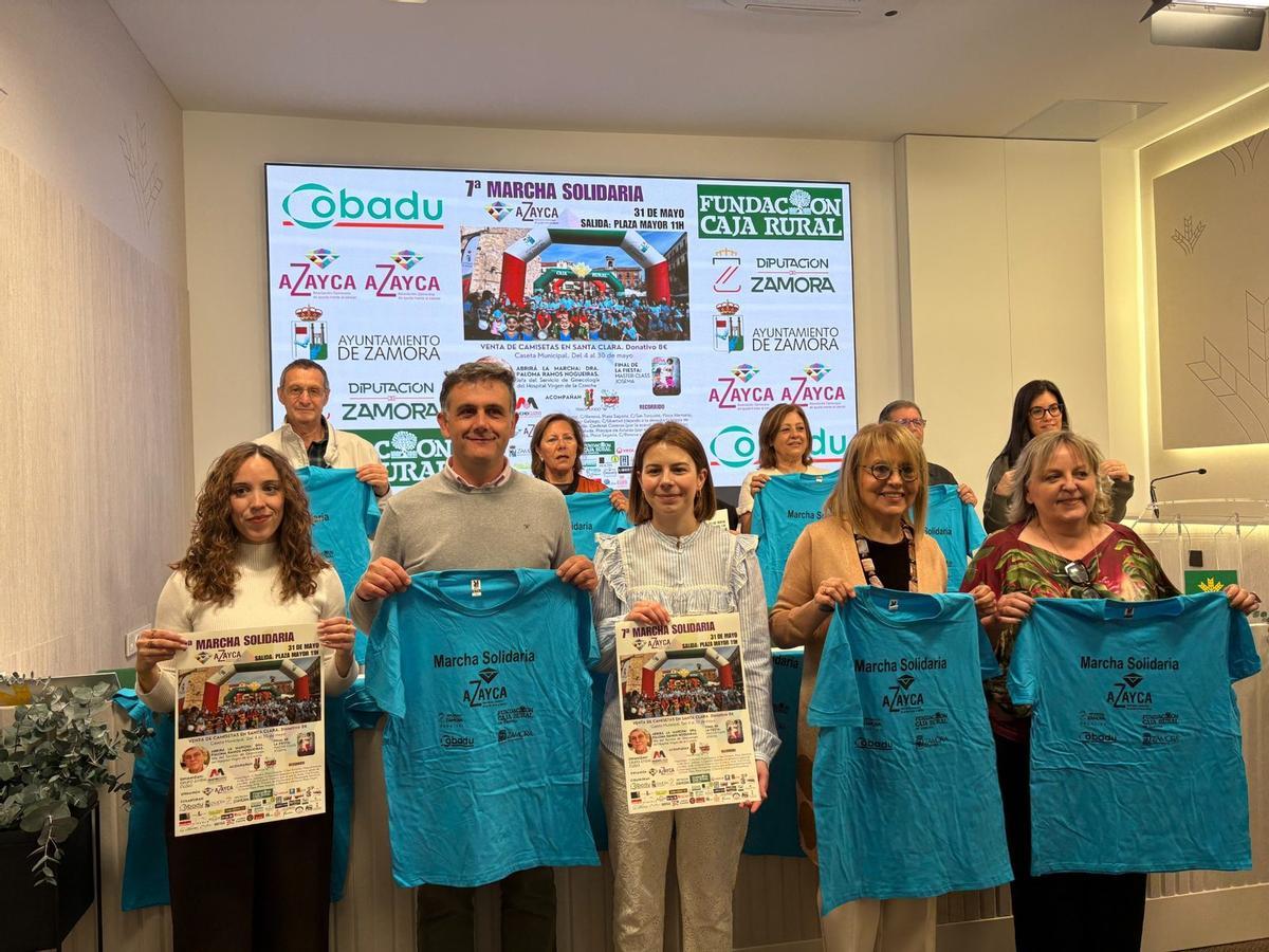 Azayca convoca su marcha solidaria el 31 de mayo para apoyar a pacientes oncológicos y sus familias.