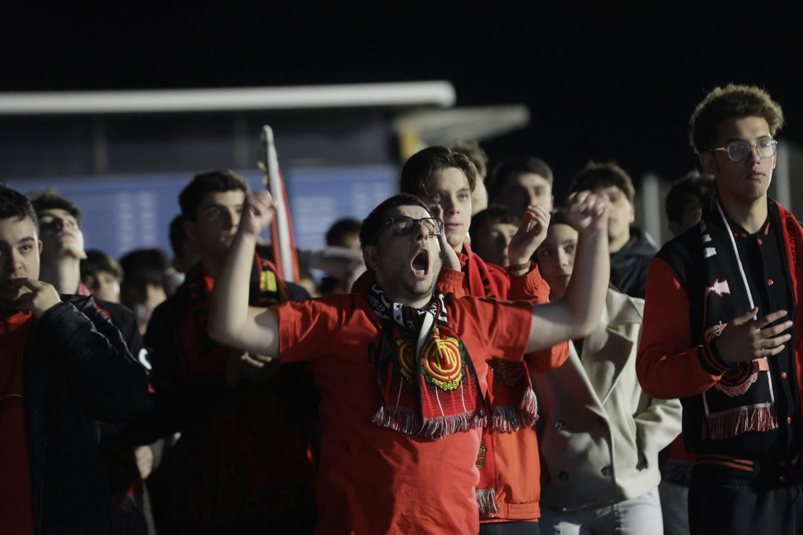El mallorquinismo anima al Mallorca desde Son Moix