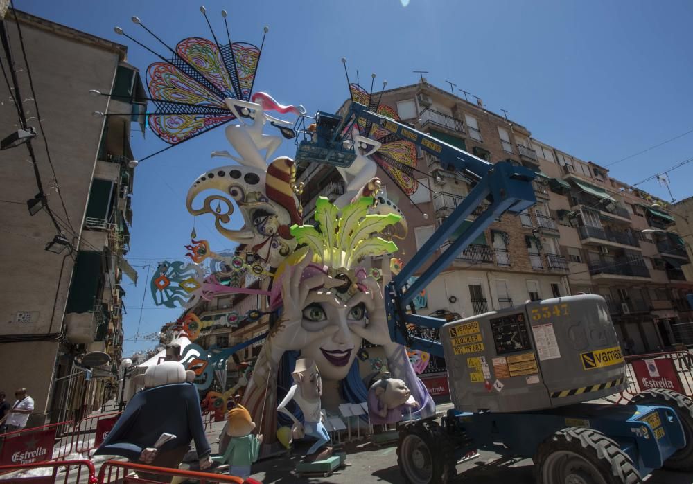 Hogueras de Alicante 2018: Los monumentos más ácidos