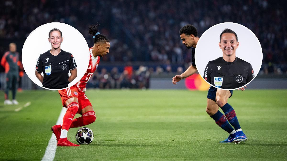 El encuentro entre el PSG y el Bayern contó con dos árbitros de Badajoz.