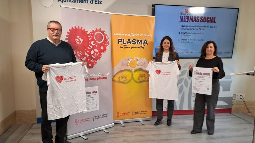 El Centro de Transfusiones espera más de 400 donantes de sangre el sábado en Elche