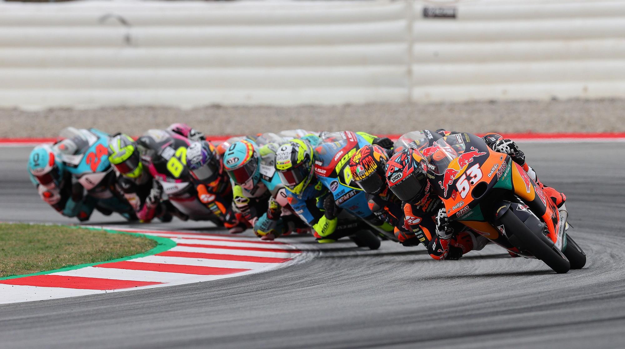 Imatges de la cursa de MotoGP del Gran Premi de Catalunya de motociclisme