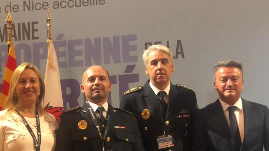 Xàbia participa en Niza en el debate europeo de la seguridad