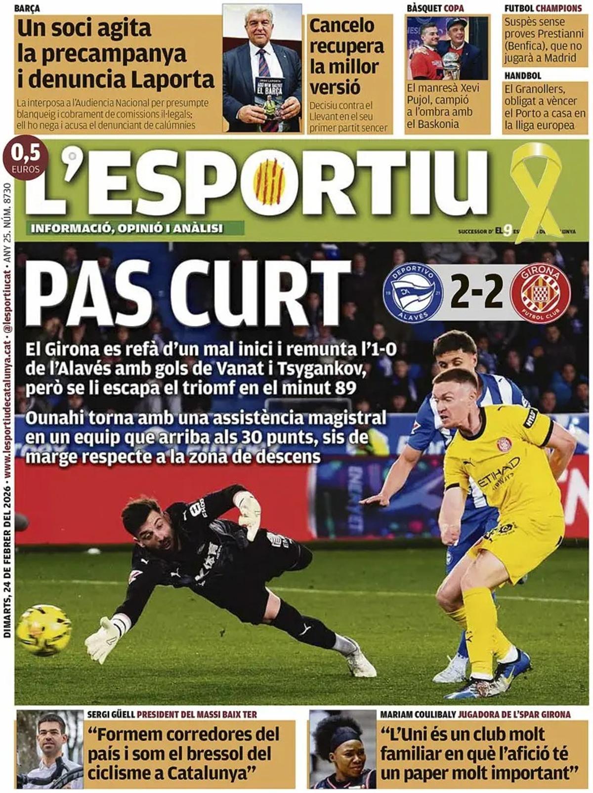 Estas son las portadas de la prensa deportiva de hoy