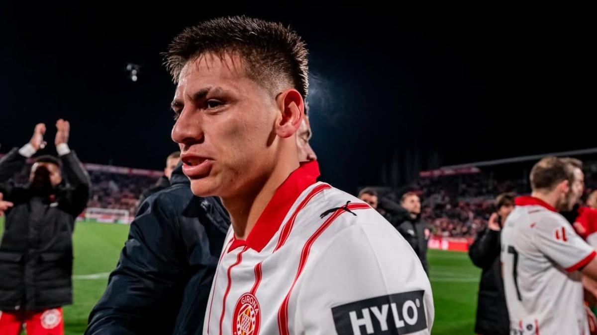 Claudio Echeverri, en Montilivi