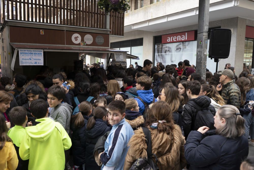 Operación Bocata en Zamora 2020.