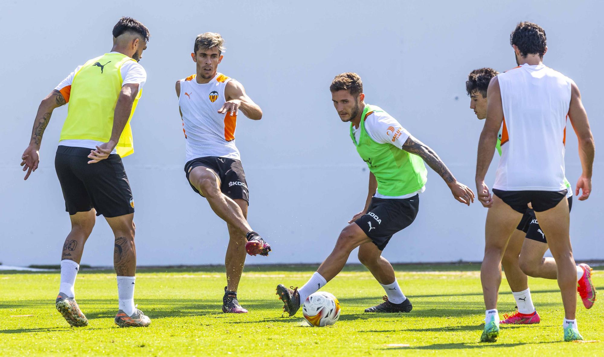 La semana de entrenamientos del Valencia CF