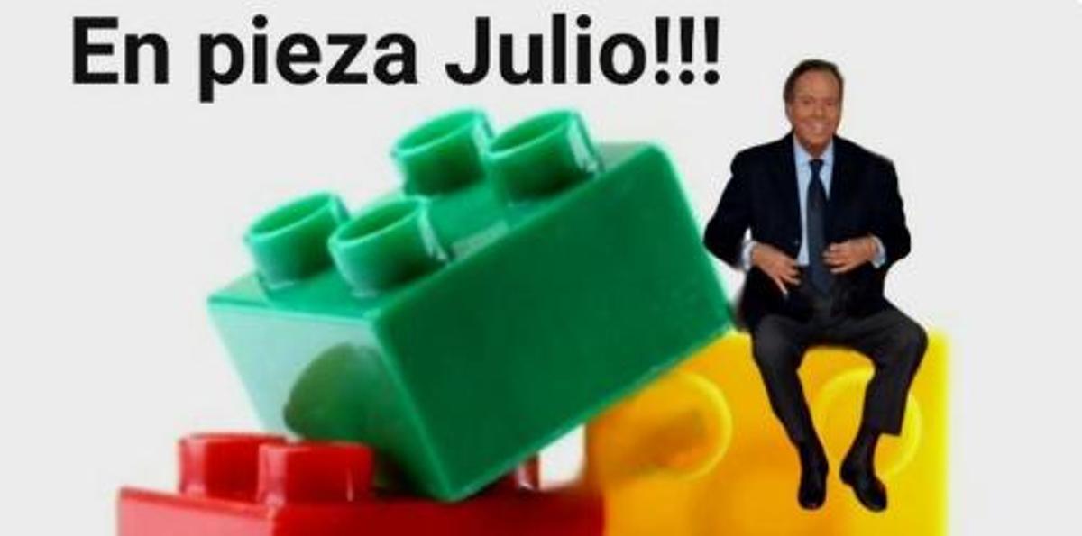 Meme de Julio Iglesias