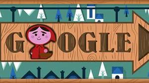 El ’doodle’ de Google sobre els germans Grimm.