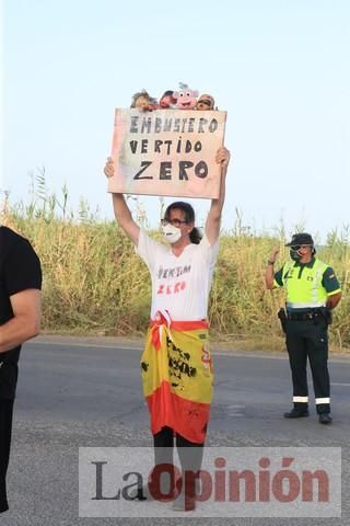 Protesta contra el estado del Mar Menor