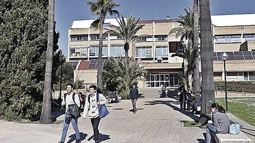 Imagen del campus de la Universitat balear.