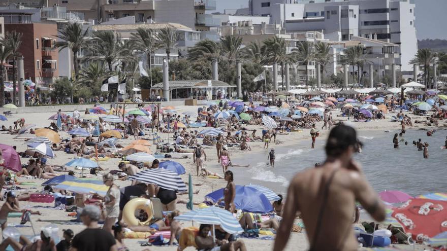 Baleares recibió 13,6 millones de turistas en 2019, un 1,2% menos que el año anterior