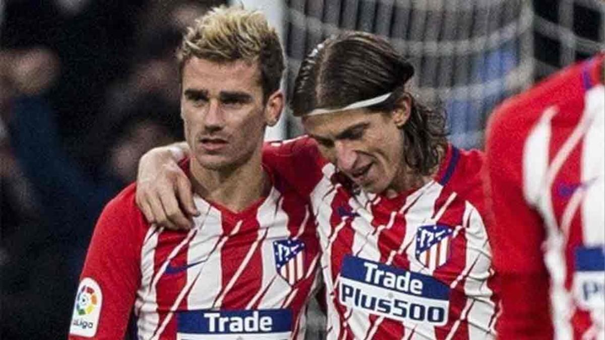 Filipe Luis espera que Griezmann se quede en el Atlético