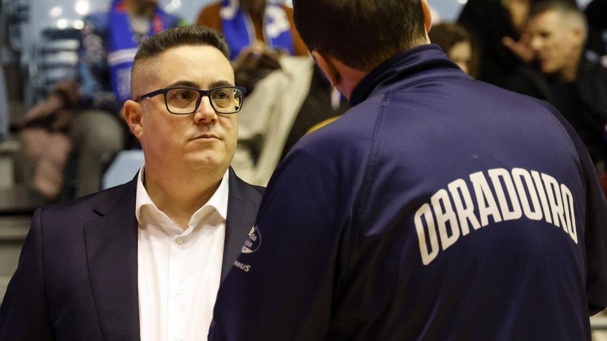Diego Epifanio, preparador del Monbus Obradoiro.