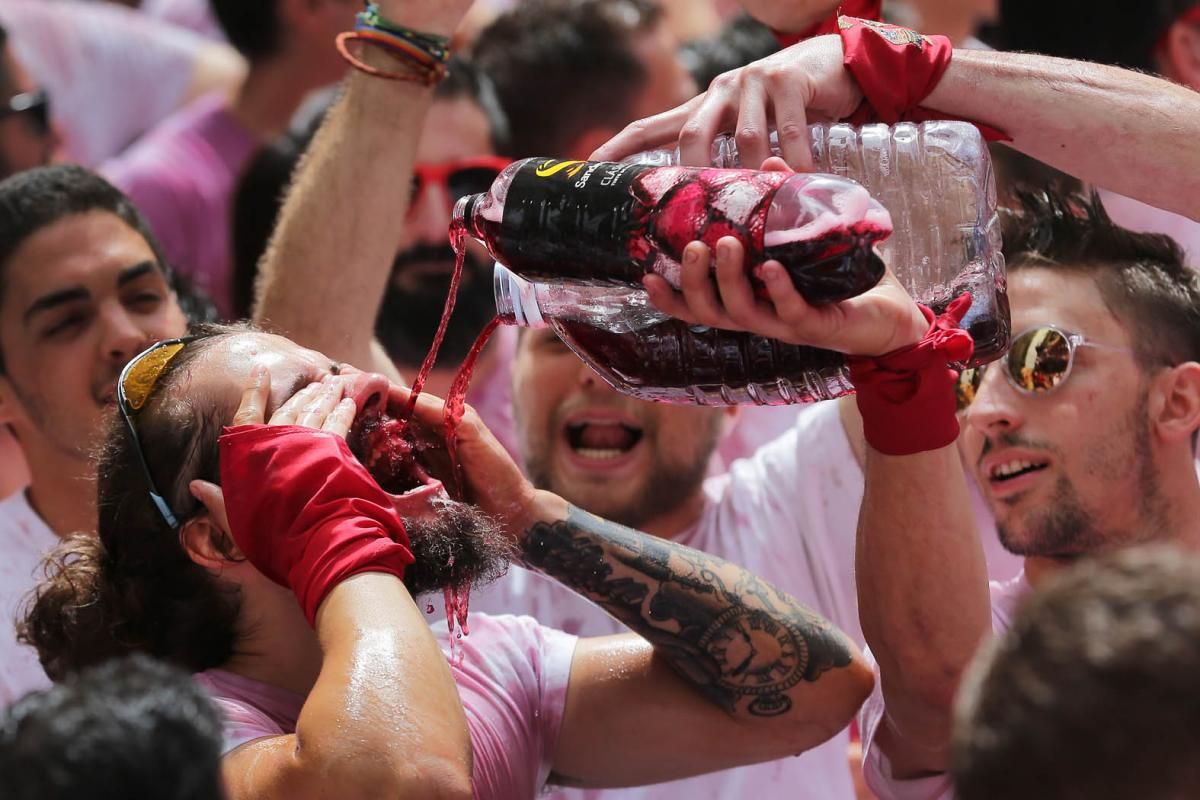 Comienza San Fermín con el tradicional chupinazo