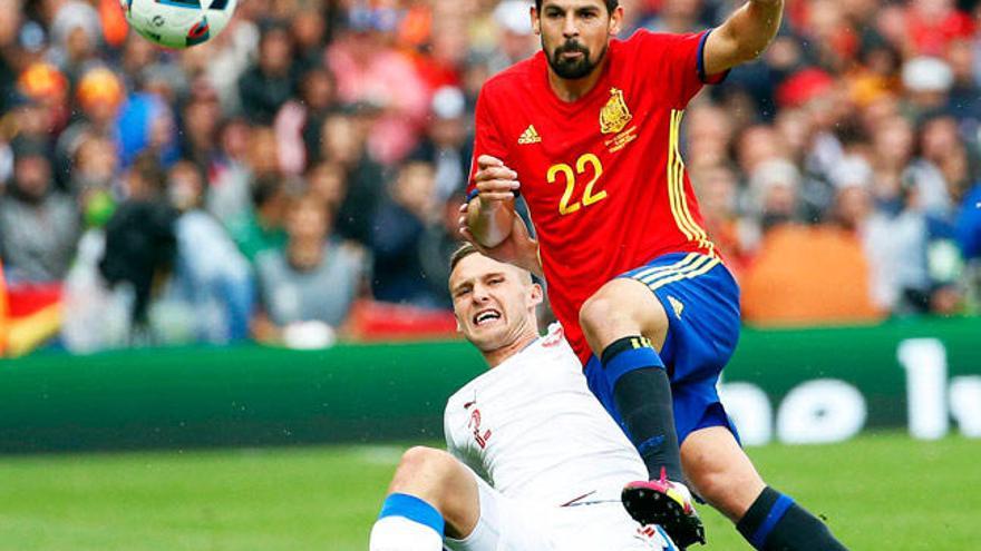Nolito, titular ante República Checa // EFE