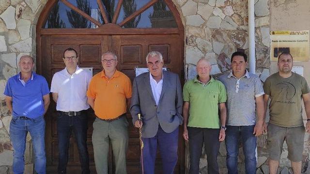 Corporación Municipal del Ayuntamiento de Riofrío de Aliste.  | CH. S.