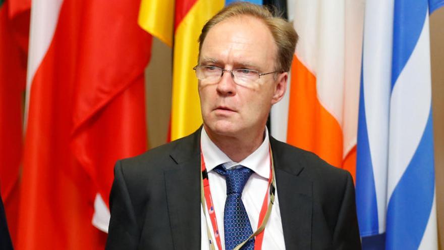 El embajador británico ante la UE, Ivan Rogers