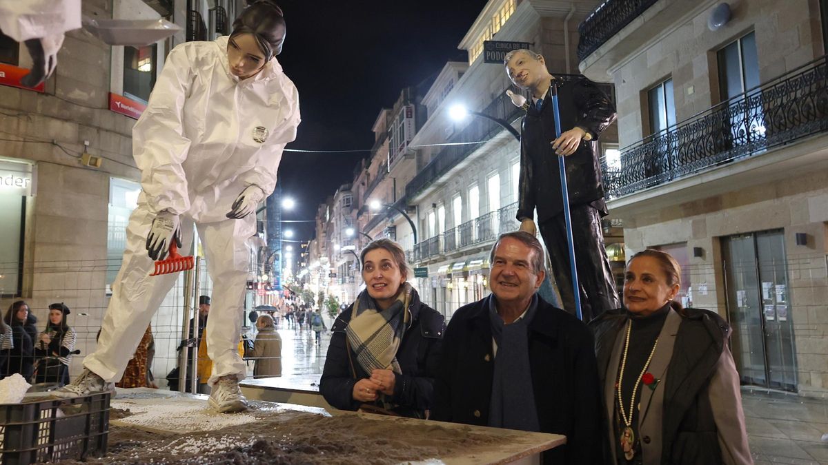 Meco del Entroido de Vigo 2024.