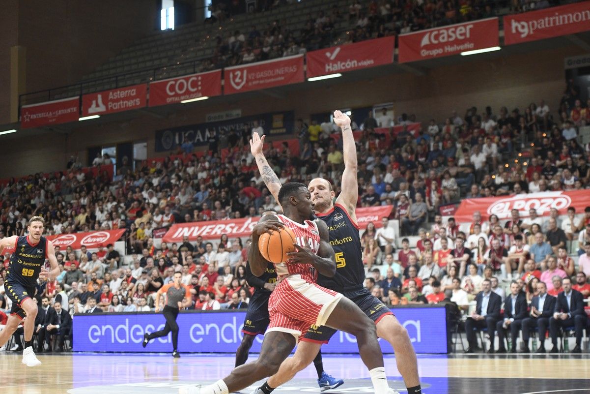 La aplastante victoria del UCAM Murcia ante el Andorra, en imágenes