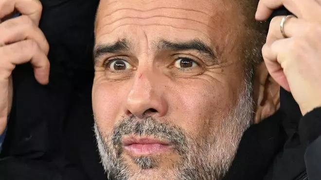 La desesperación de Guardiola