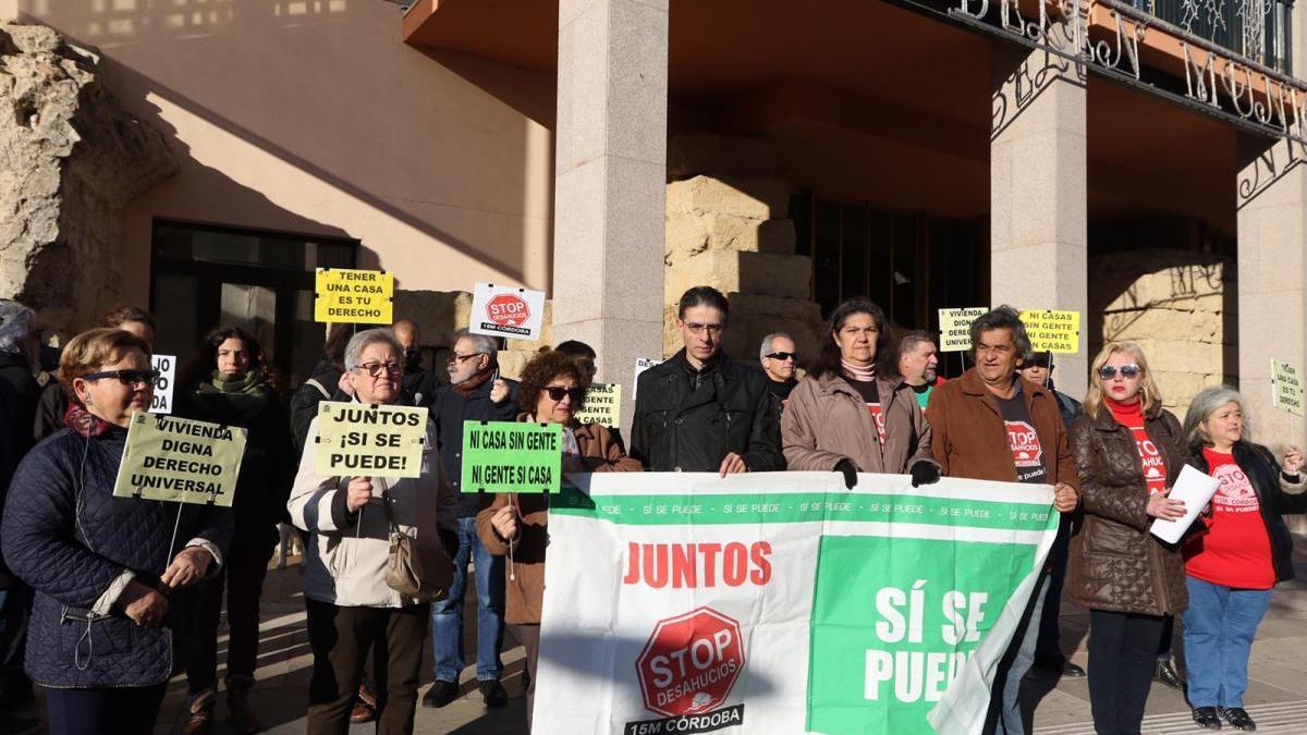 Stop Desahucios pide más compromiso al Ayuntamiento de Córdoba