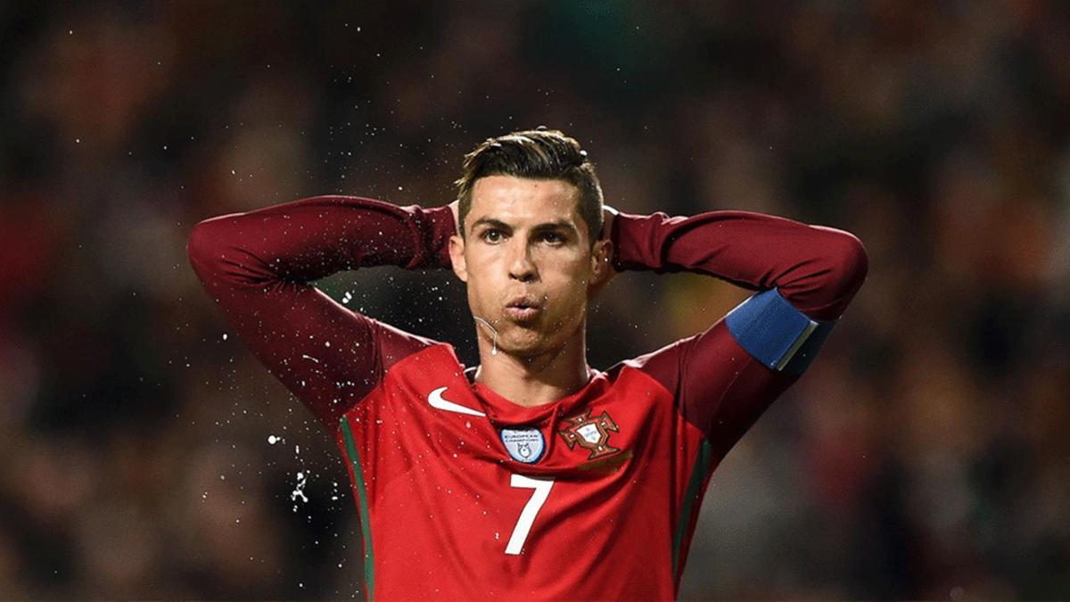 Cristiano, durante el enfrentamiento ante Hungría en esta fase de grupos previa al Mundial