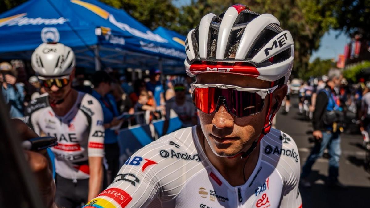 Narváez, ciclista del UAE