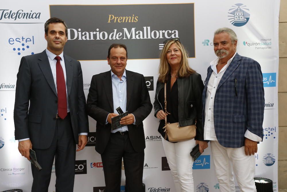 Daniel Marchena, Pedro Horrach, Carmen Tudela y Carlos Valencia