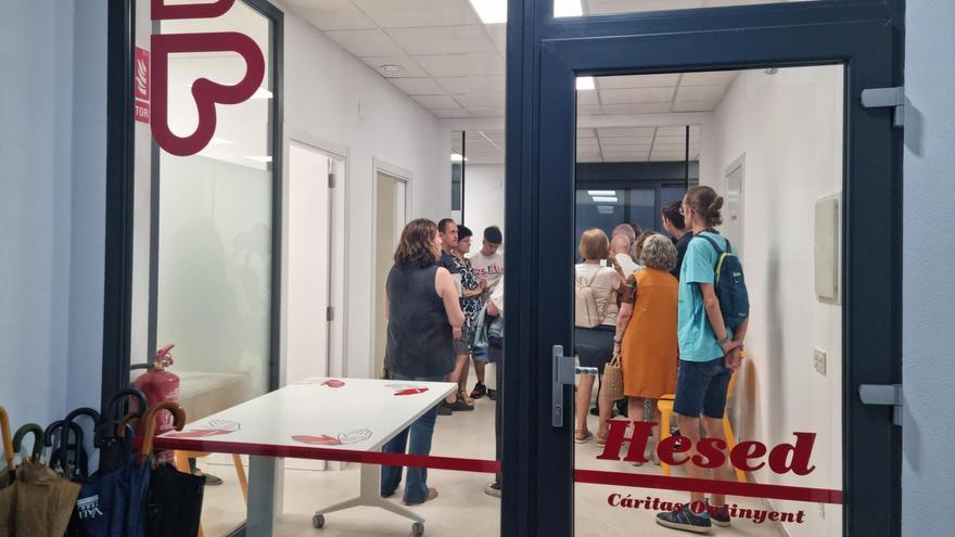 Cáritas Ontinyent crece con un nuevo centro en San Rafael